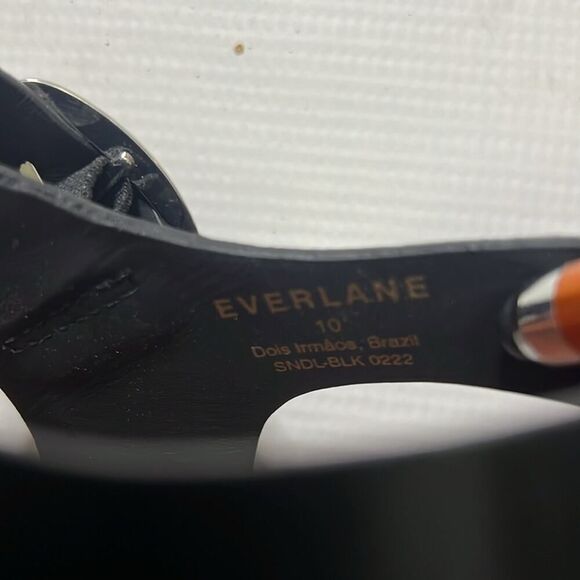 EVERLANE NWOT THE TWIN BUCKLE SANDALS SIZE 10 - Picture 6 of 7